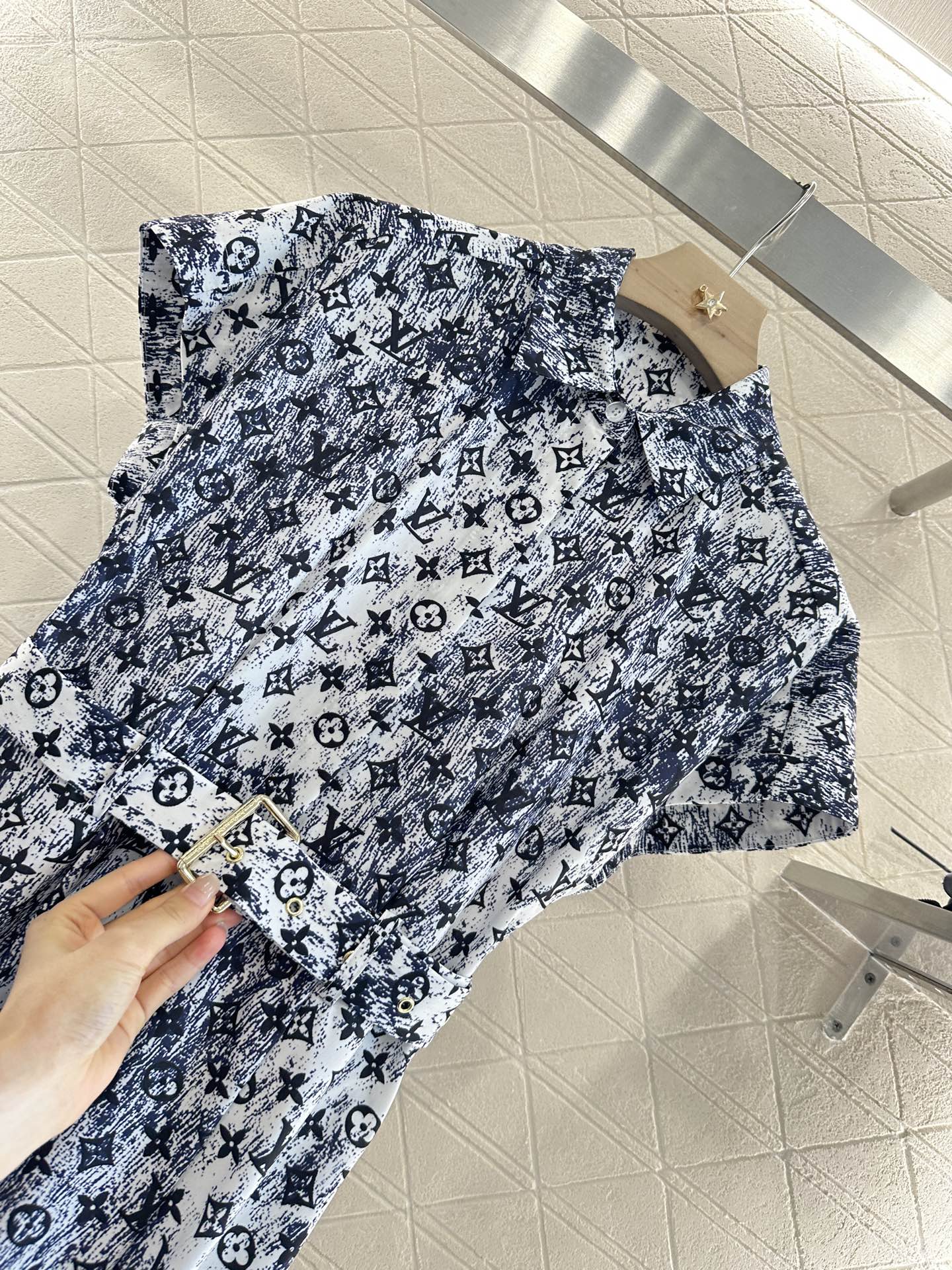Louis *♥2025 new products Belt dress