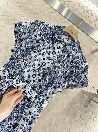 Louis *♥2025 new products Belt dress