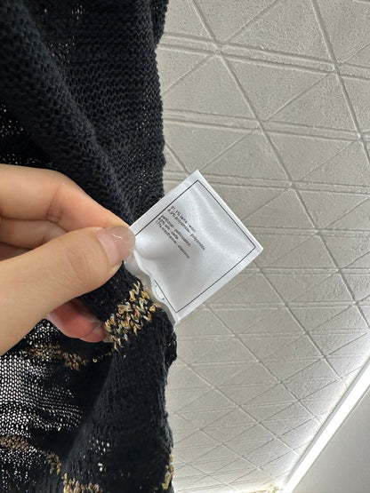 C*♥2025 new product Embroidered knitted vest dress