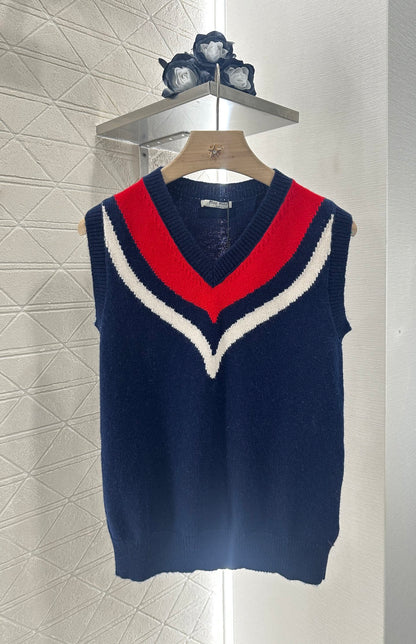 Mi*mi*♥2025 new product Knitted vest