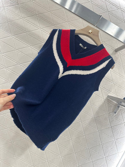 Mi*mi*♥2025 new product Knitted vest