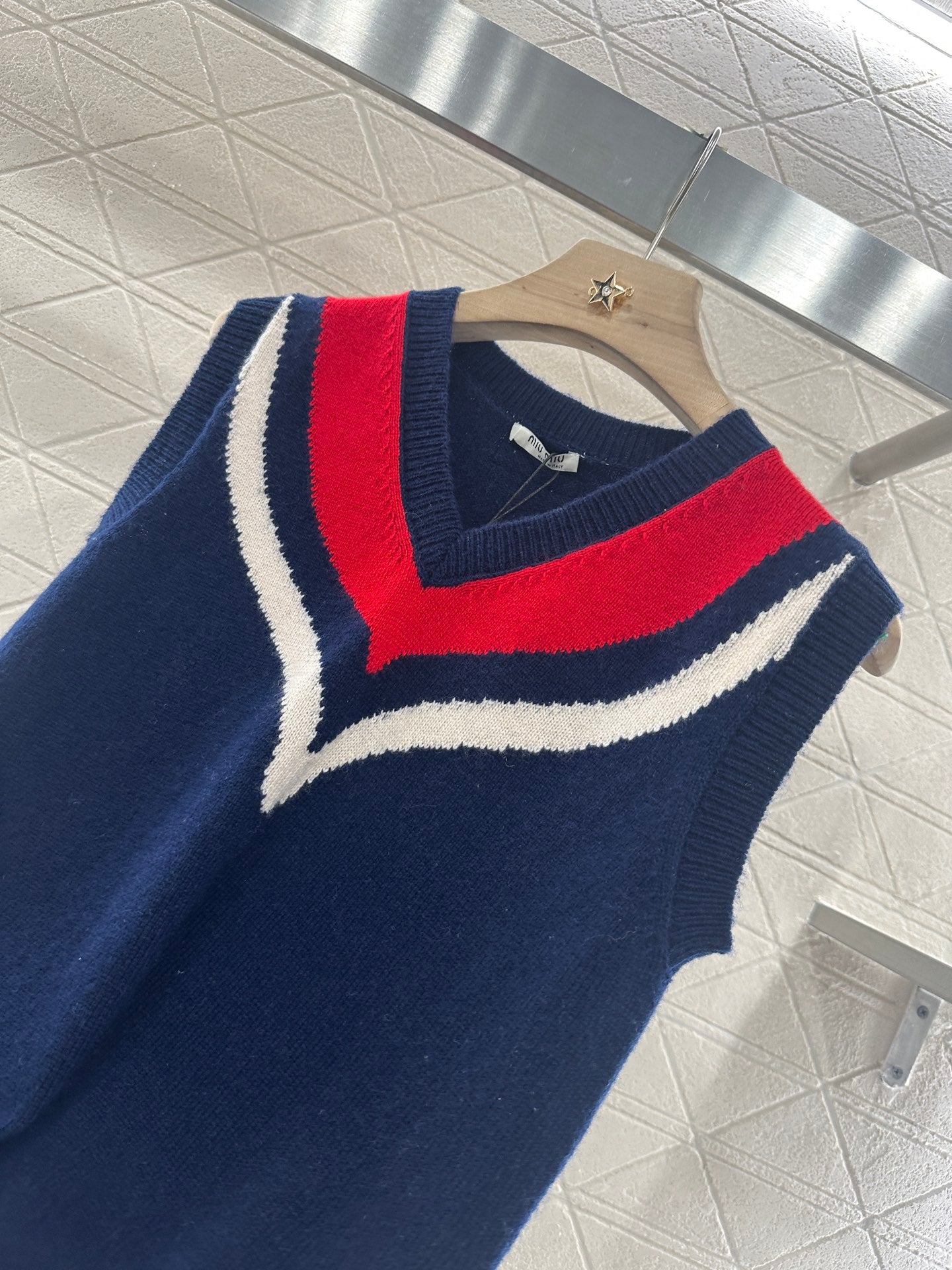 Mi*mi*♥2025 new product Knitted vest