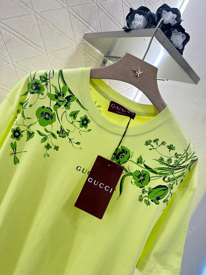G*♥2025 new product Printed round neck