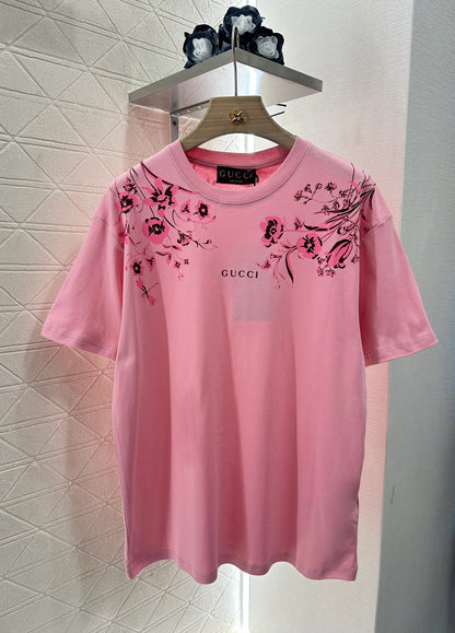 G*♥2025 new product Printed round neck