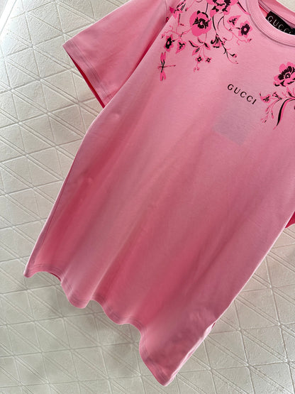 G*♥2025 new product Printed round neck