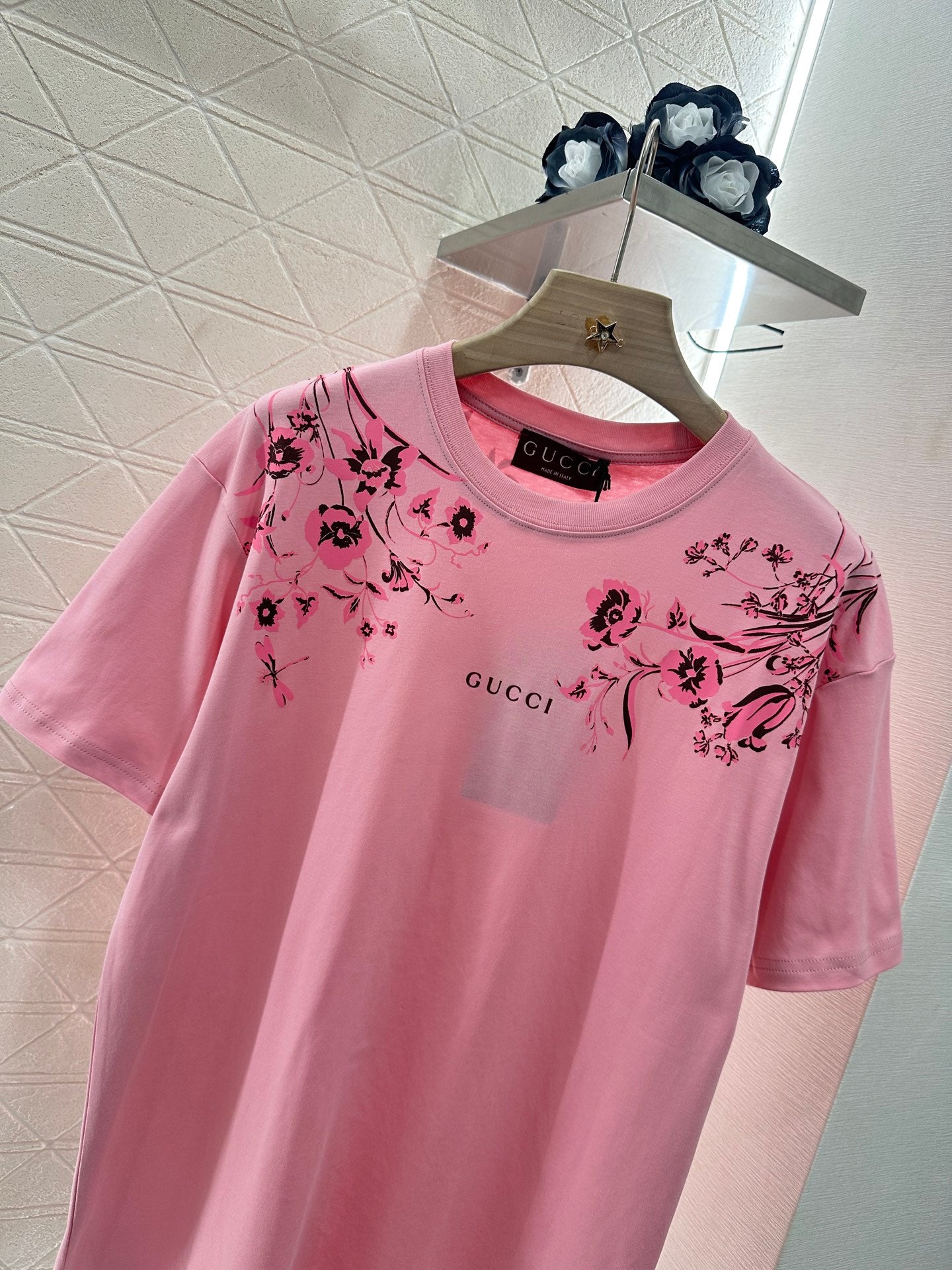 G*♥2025 new product Printed round neck