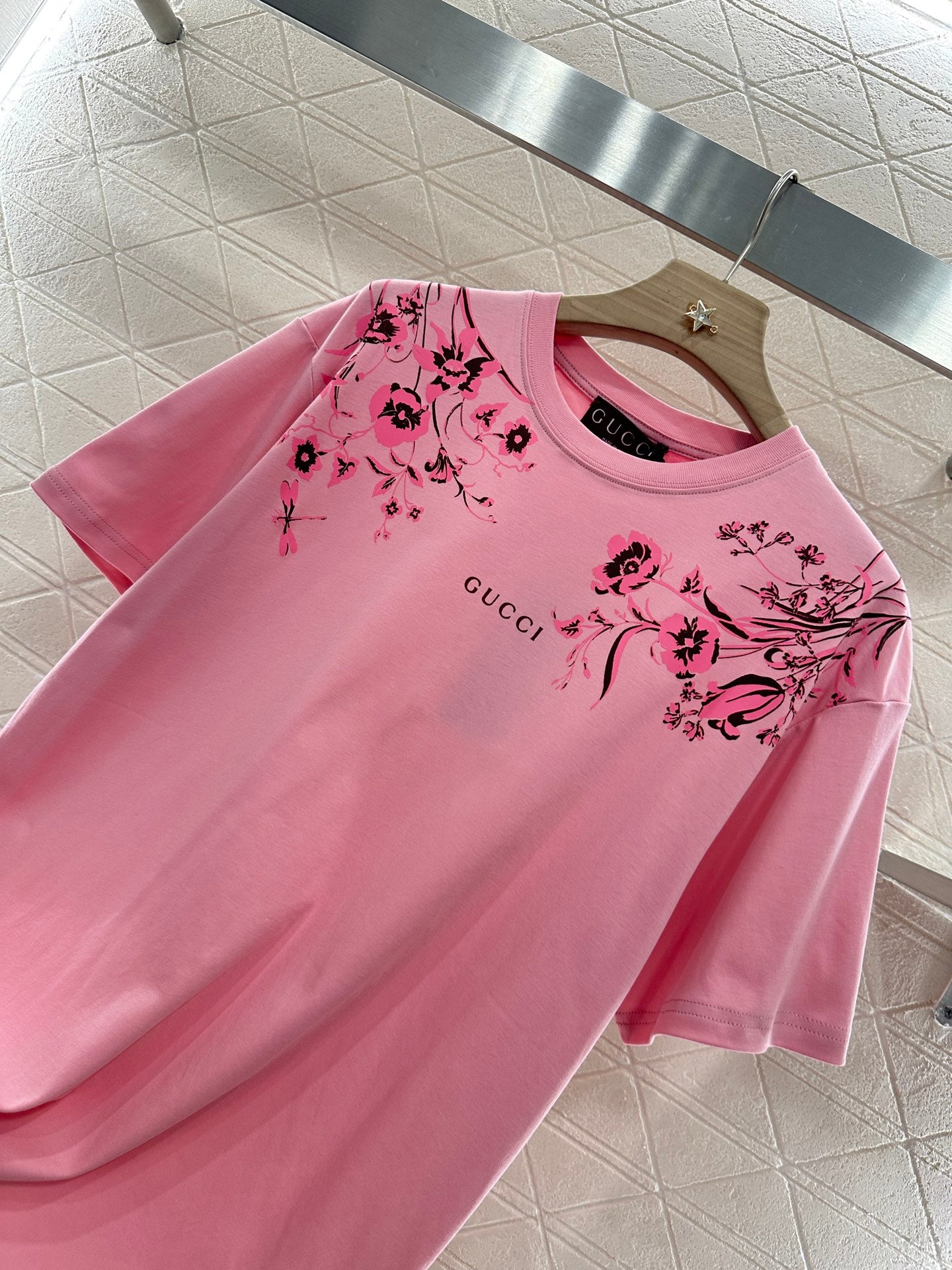 G*♥2025 new product Printed round neck