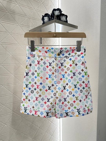 Louis *♥2025 new products Short-sleeved shorts suit