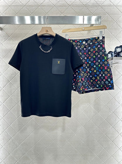 Louis *♥2025 new products Short-sleeved shorts suit