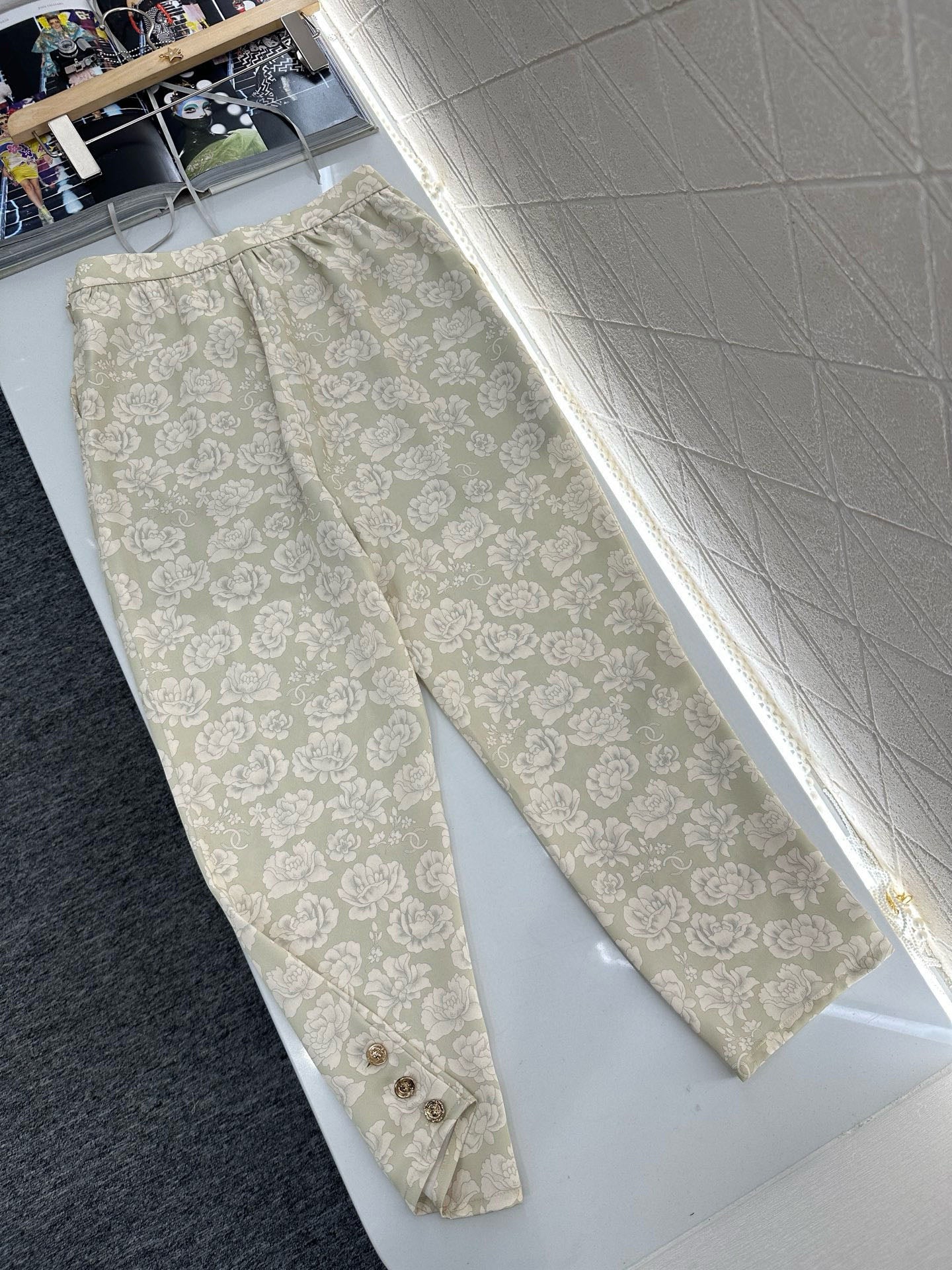 C*♥2025 new product Cropped pants suit