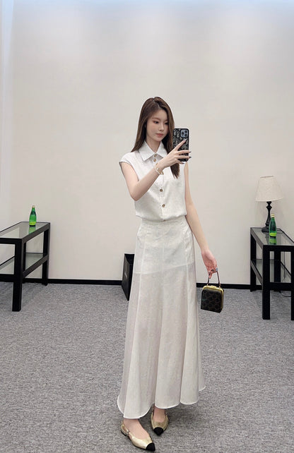 C*♥2025 new product Shirt and skirt set
