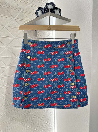 Louis *♥2025 new products Vest and skirt set