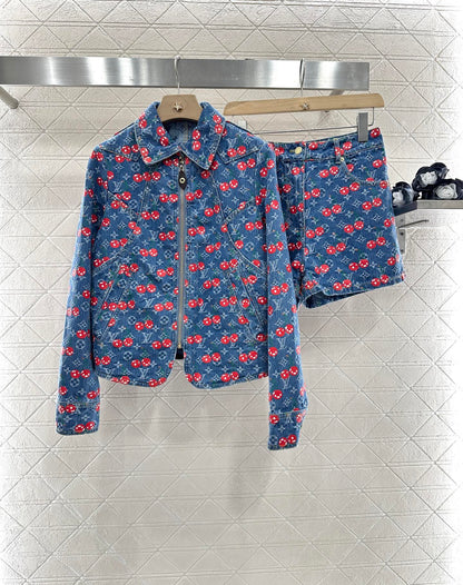 Louis *♥2025 new products Shorts and jacket set