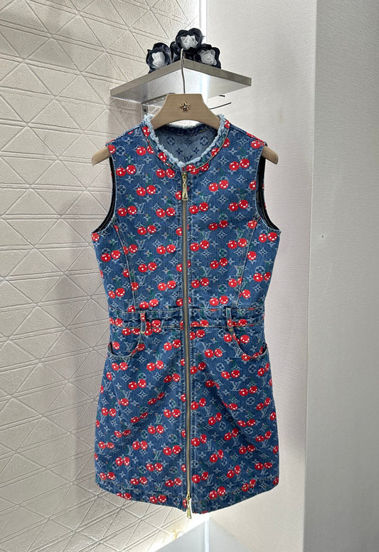 Louis *♥2025 new product Waist vest dress