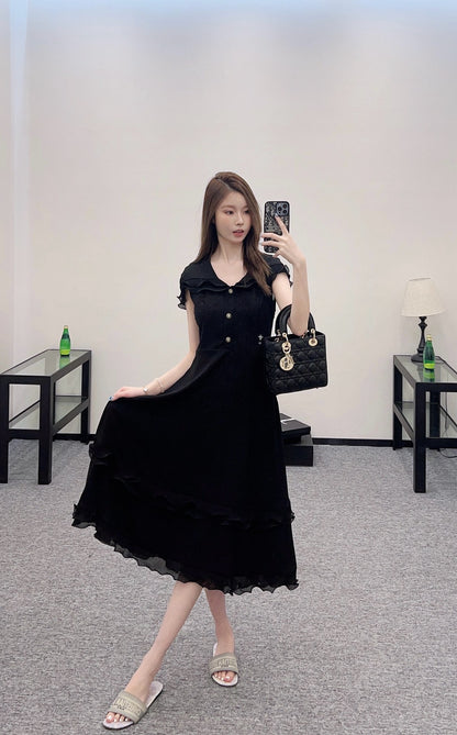 D*♥2025 new product Hooded vest dress