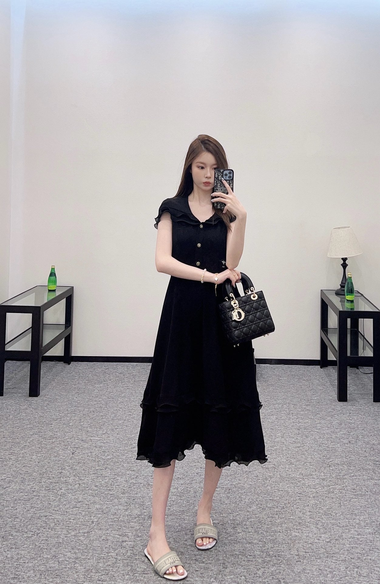 D*♥2025 new product Hooded vest dress