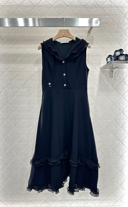 D*♥2025 new product Hooded vest dress