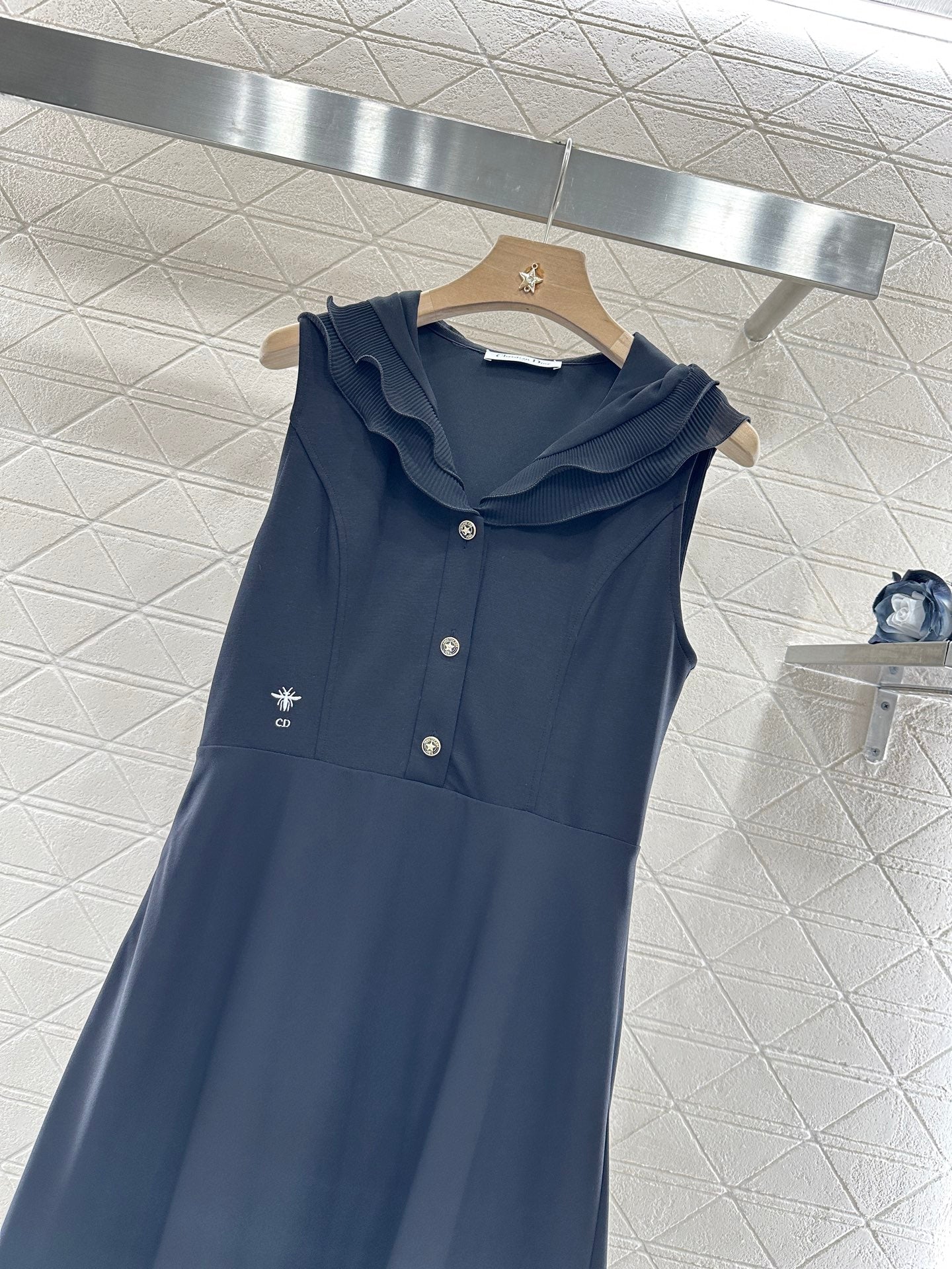 D*♥2025 new product Hooded vest dress