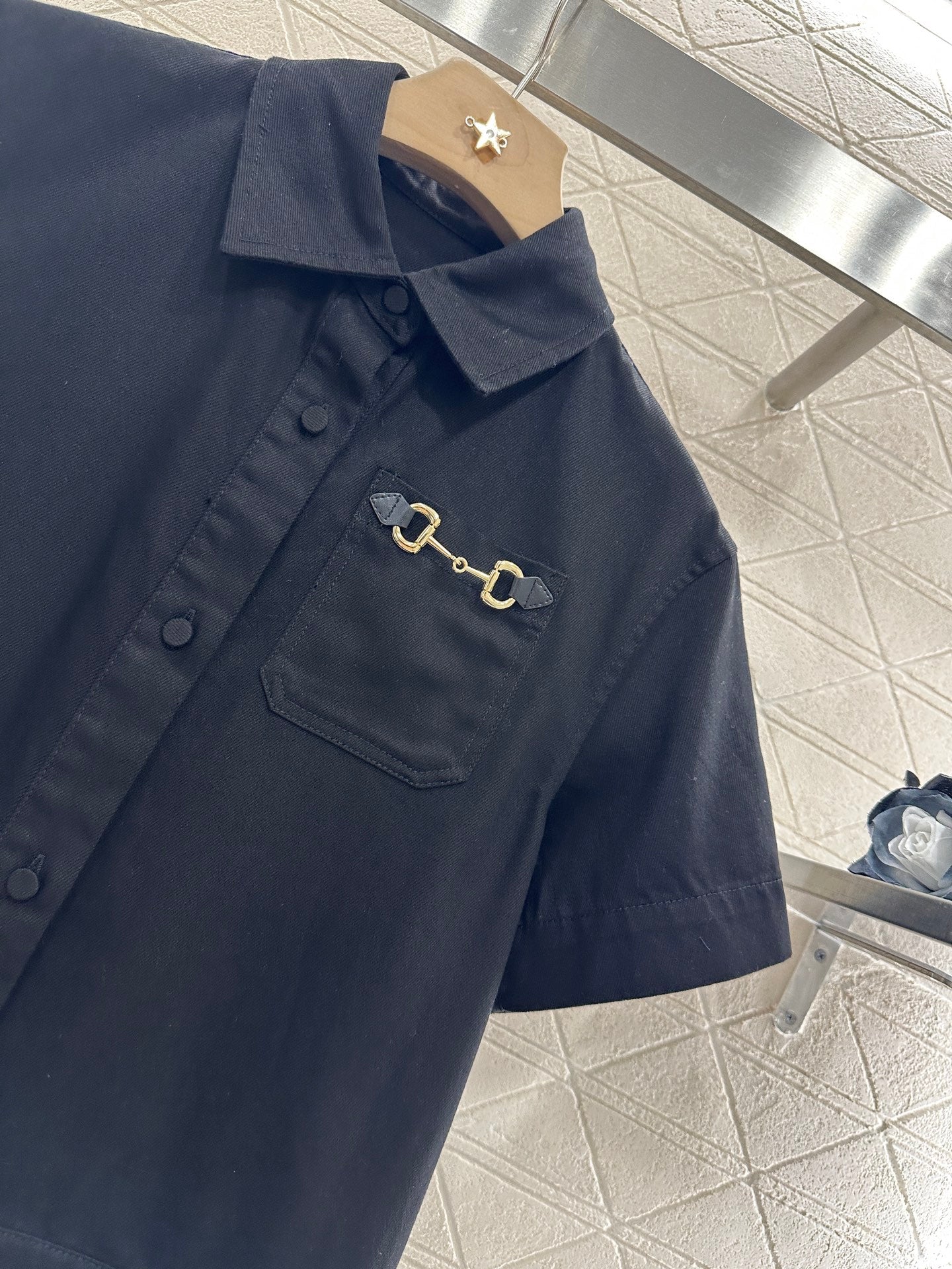 G*♥2025 new product Short-sleeved jumpsuit