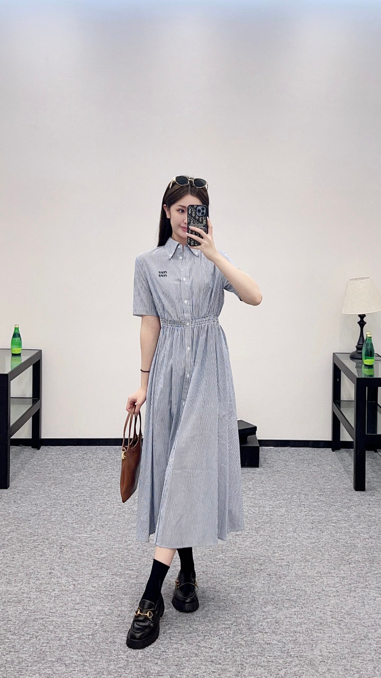 Mi*mi*♥2025 new products Shirt dress