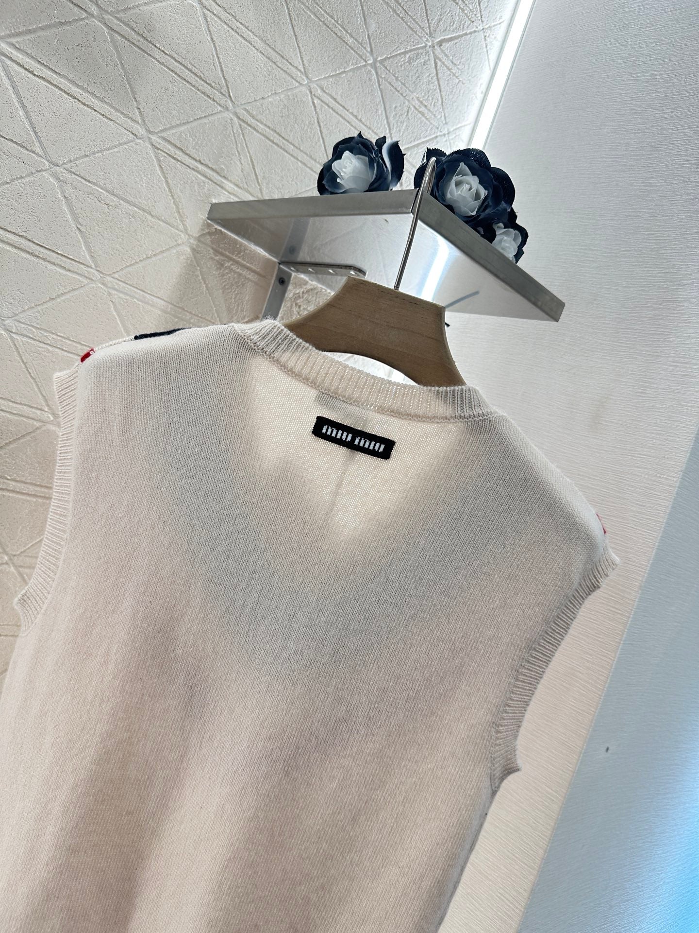 Mi*mi*♥2025 new product College knitted vest