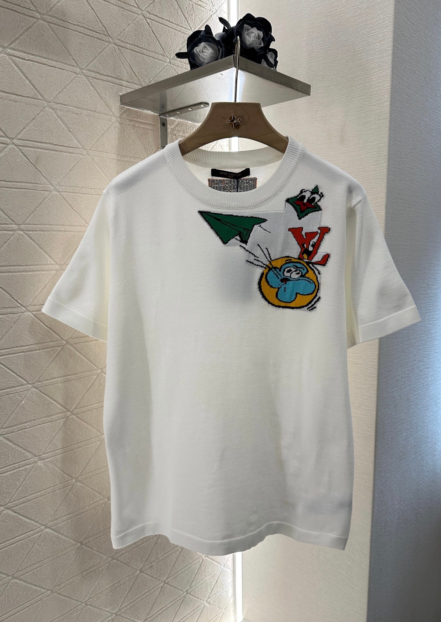 Louis *♥2025 new products Cartoon knitted top