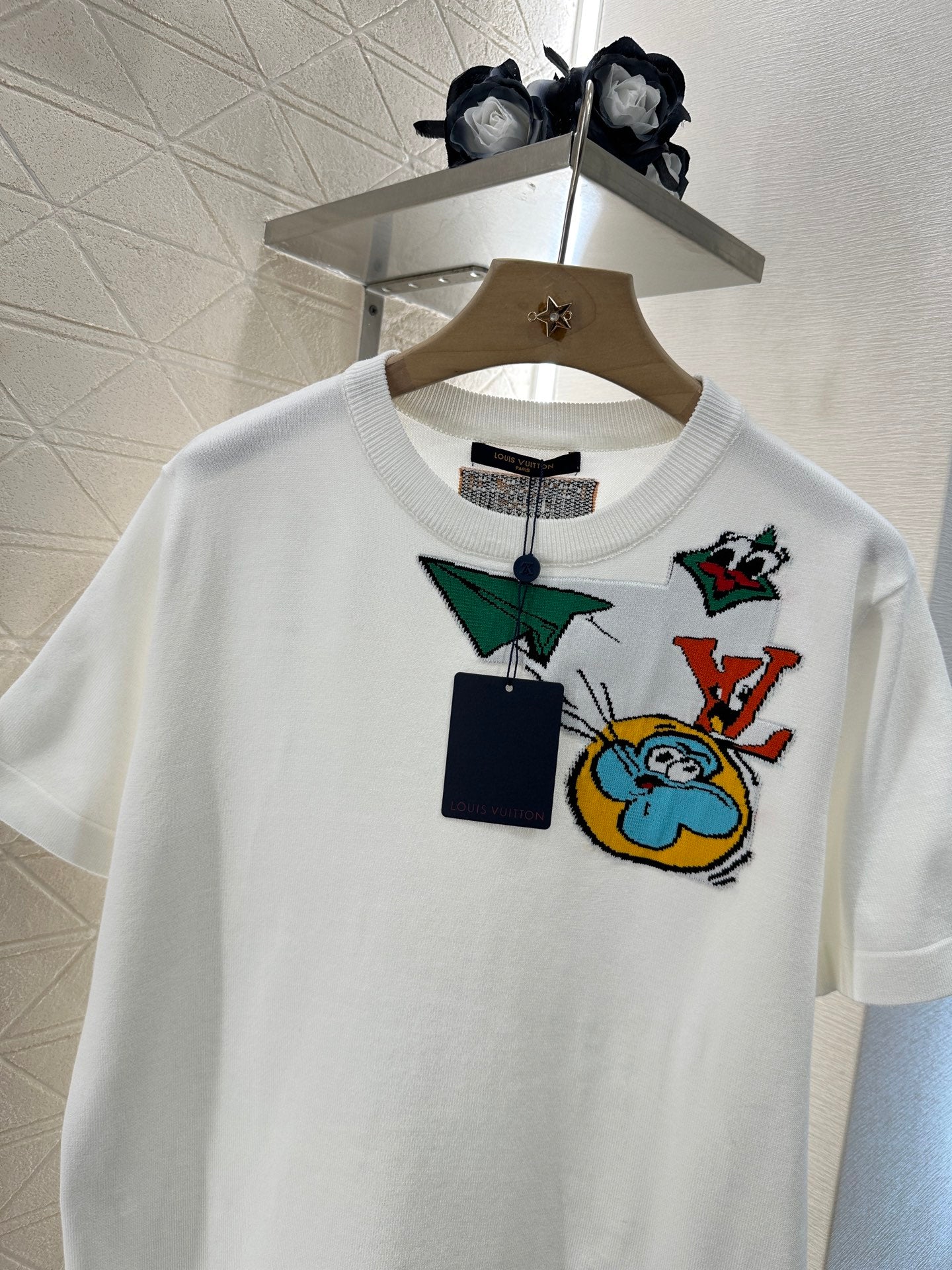 Louis *♥2025 new products Cartoon knitted top