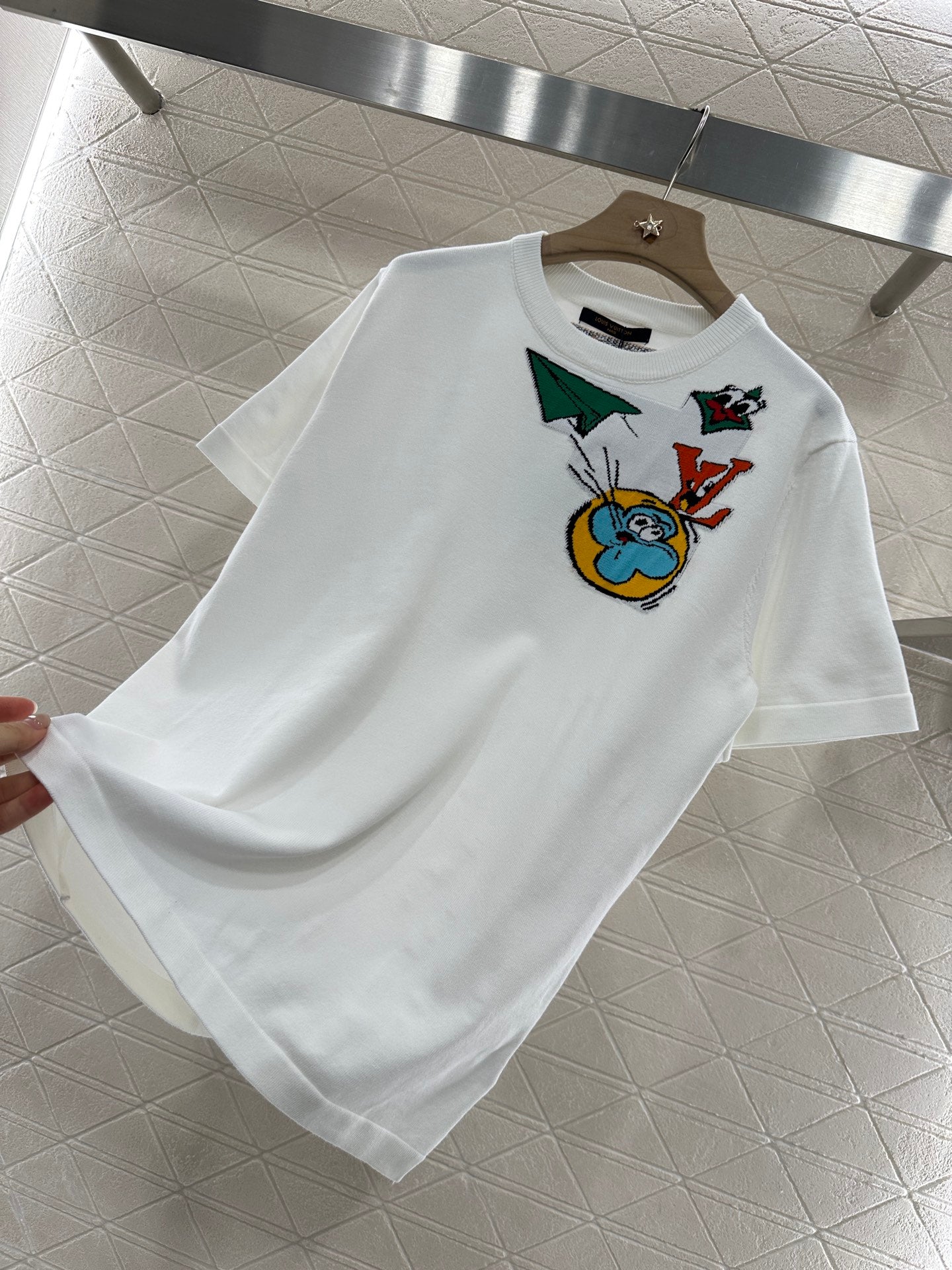 Louis *♥2025 new products Cartoon knitted top