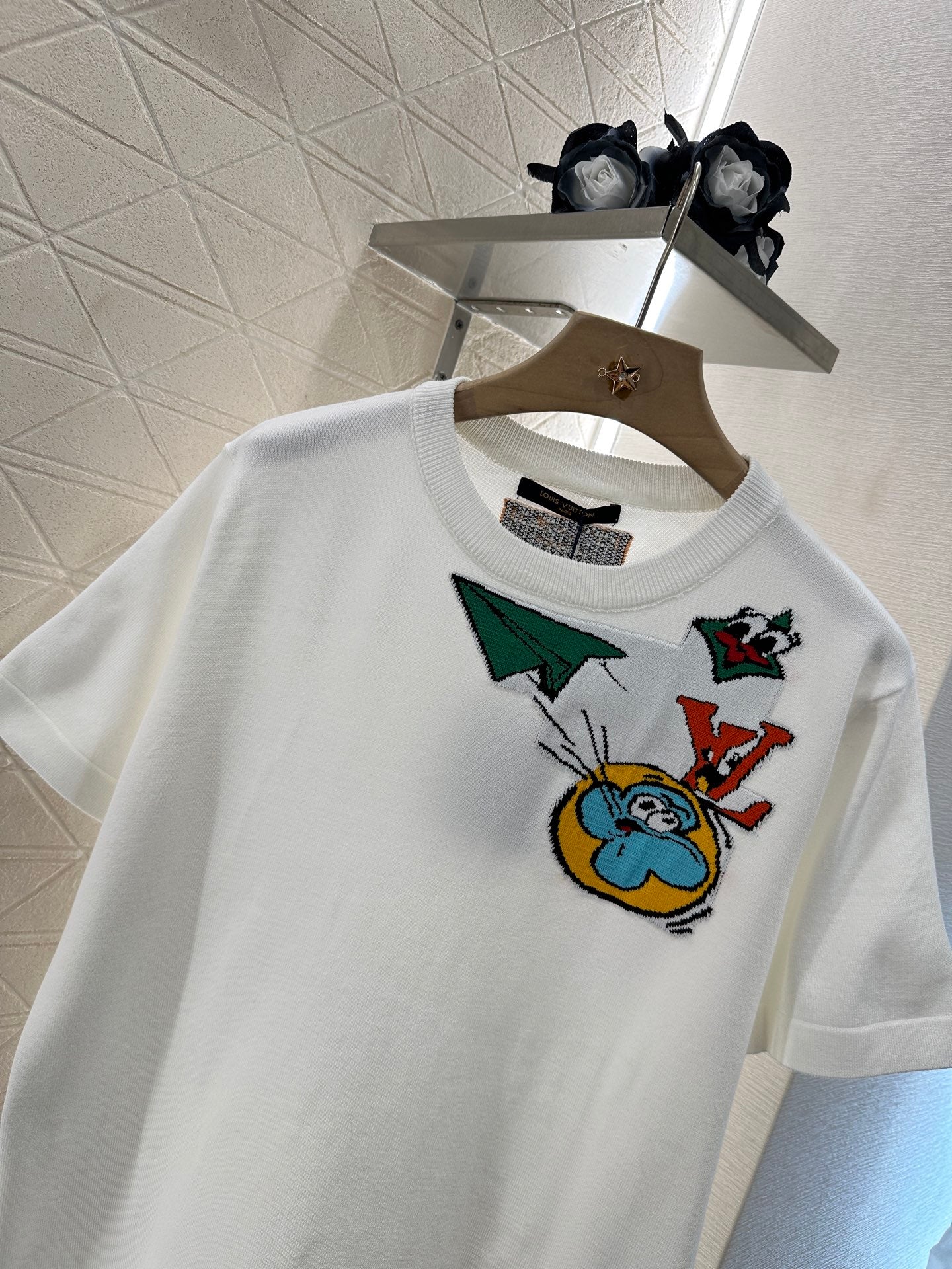 Louis *♥2025 new products Cartoon knitted top
