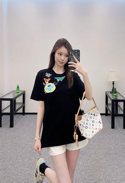 Louis *♥2025 new products Cartoon knitted top