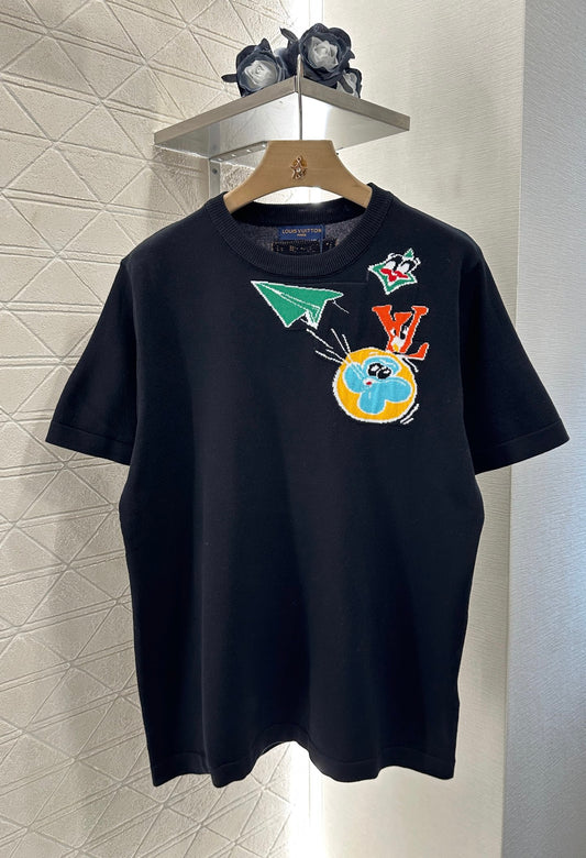 Louis *♥2025 new products Cartoon knitted top