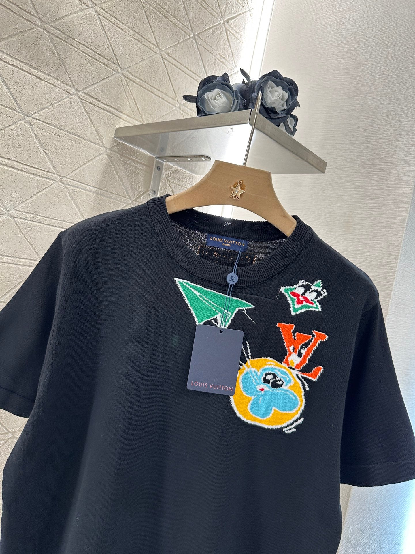Louis *♥2025 new products Cartoon knitted top