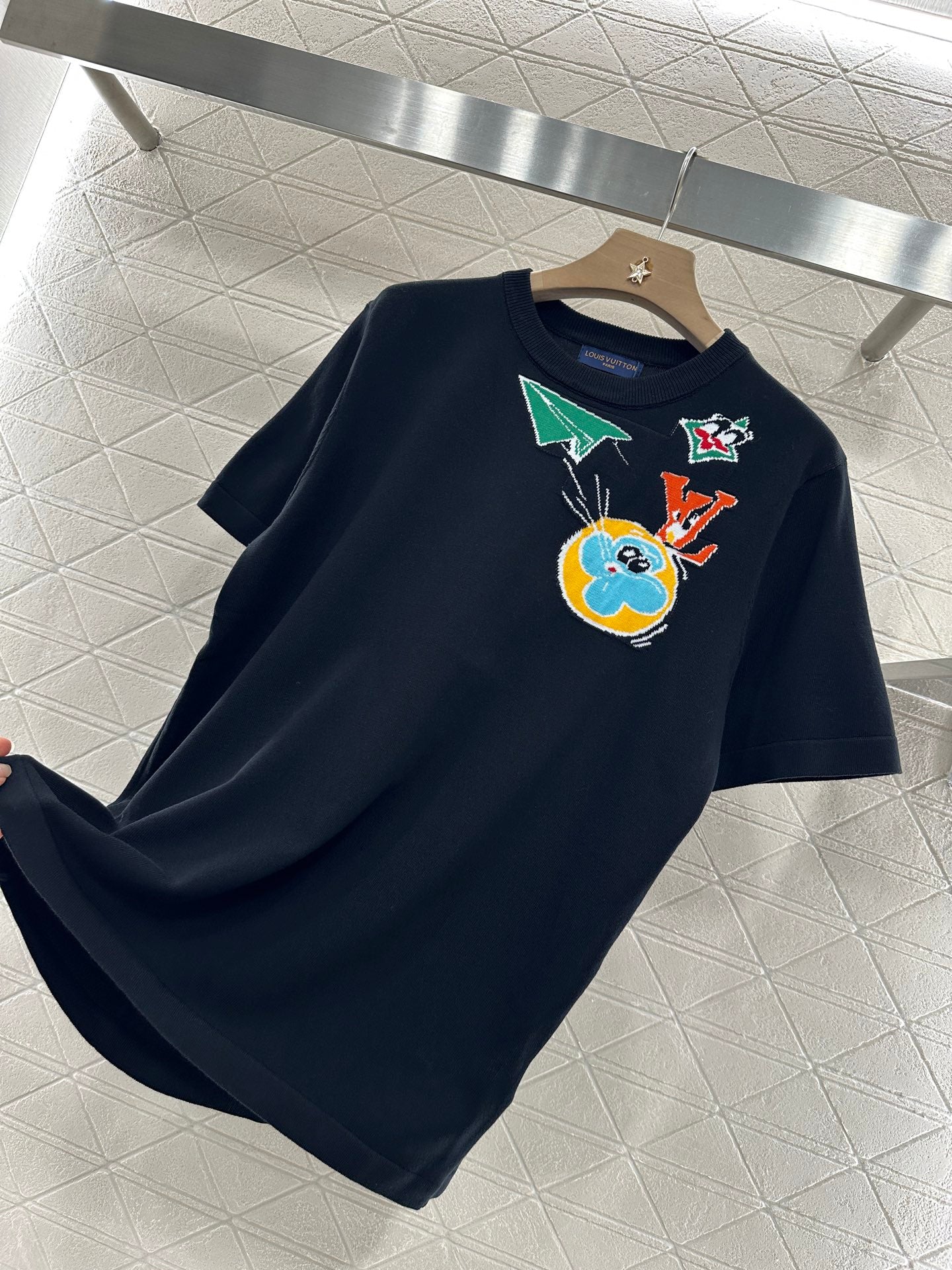 Louis *♥2025 new products Cartoon knitted top
