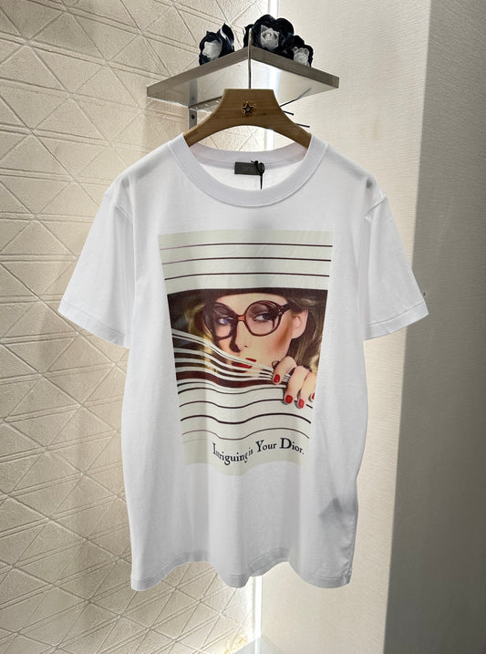 D*♥2025 new product Printed round neck