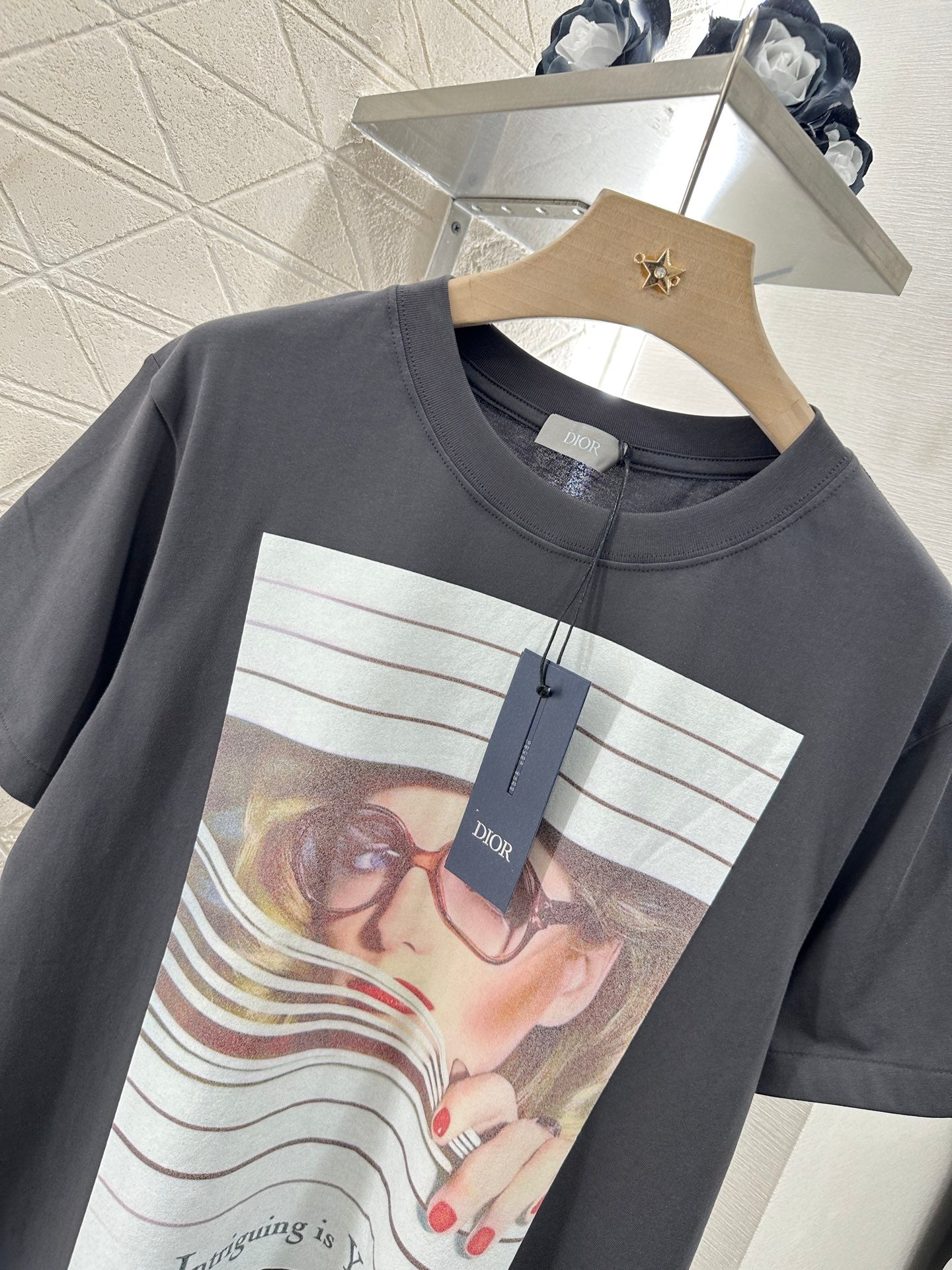 D*♥2025 new product Printed round neck