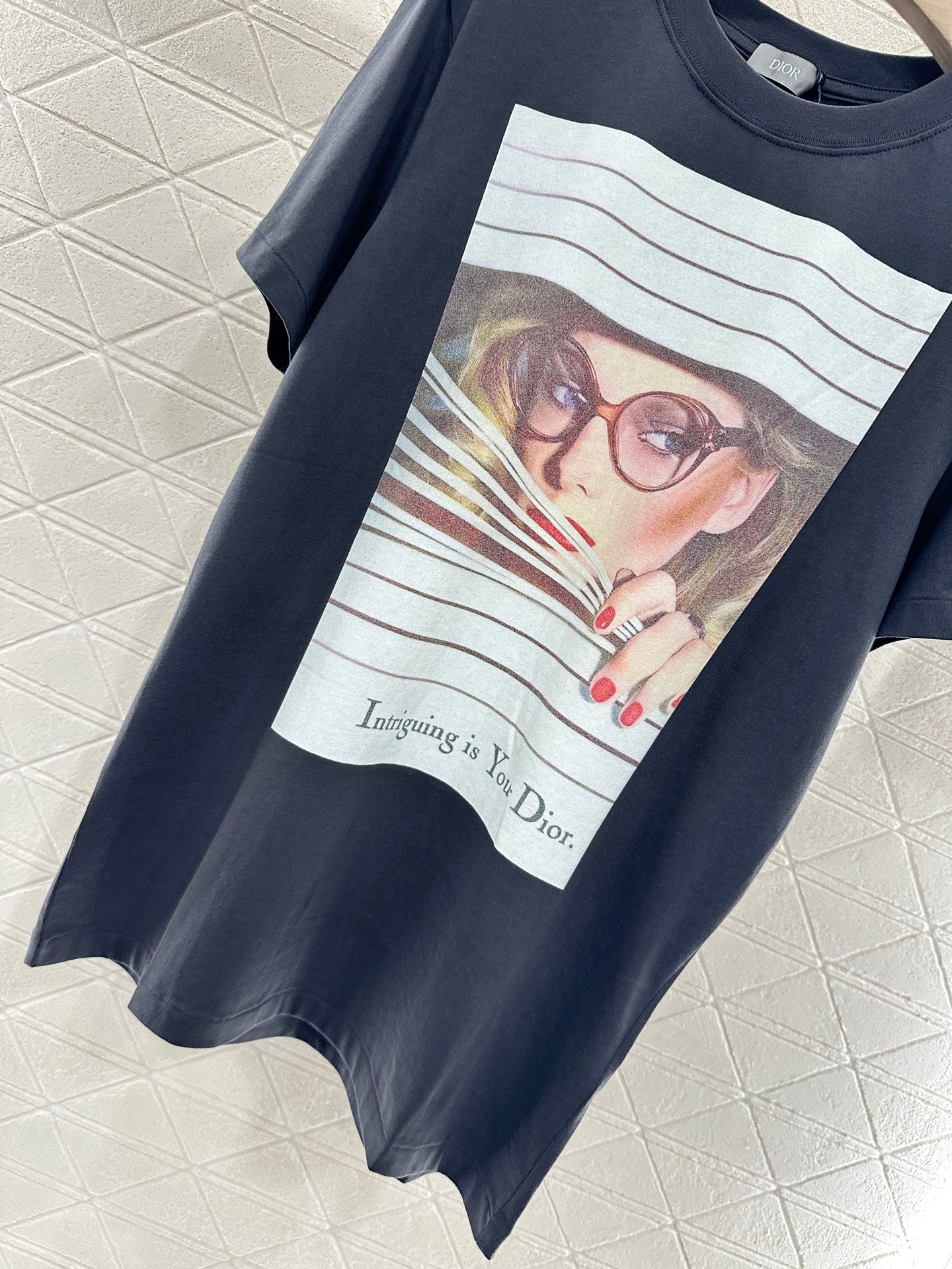 D*♥2025 new product Printed round neck