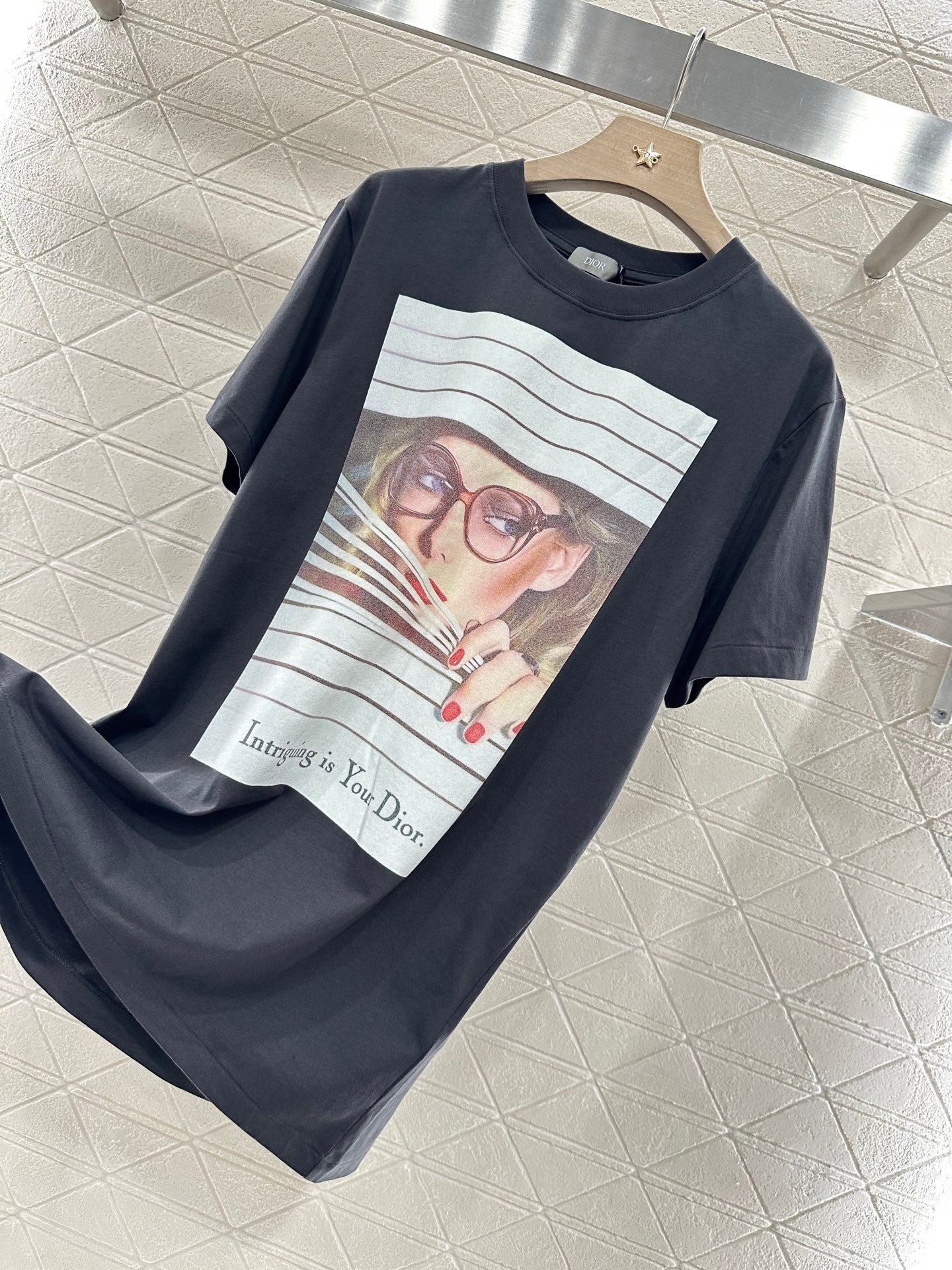D*♥2025 new product Printed round neck
