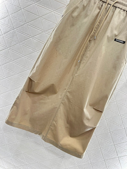 C*♥2025 new product Slit drawstring skirt