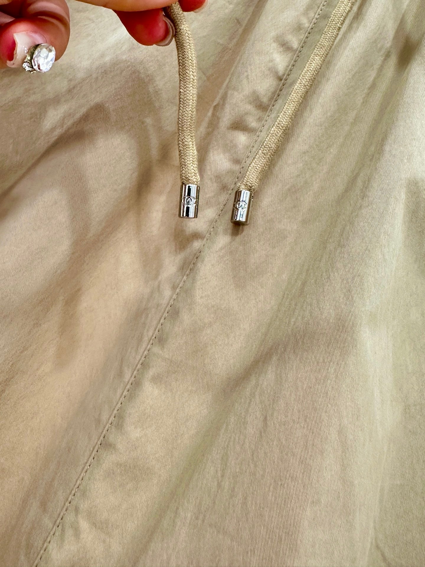 C*♥2025 new product Slit drawstring skirt