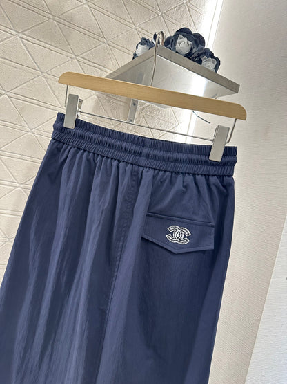 C*♥2025 new product Slit drawstring skirt