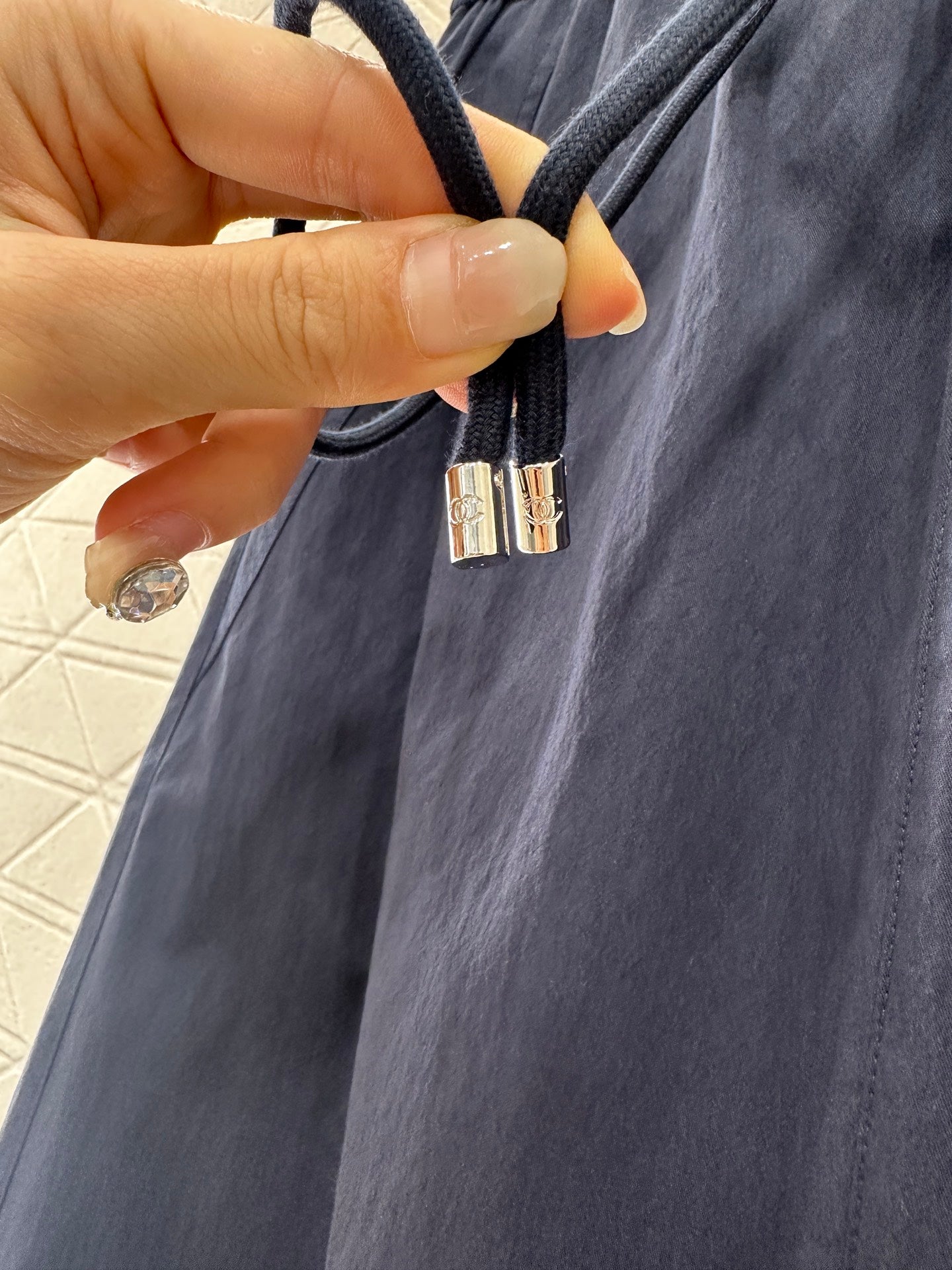 C*♥2025 new product Slit drawstring skirt