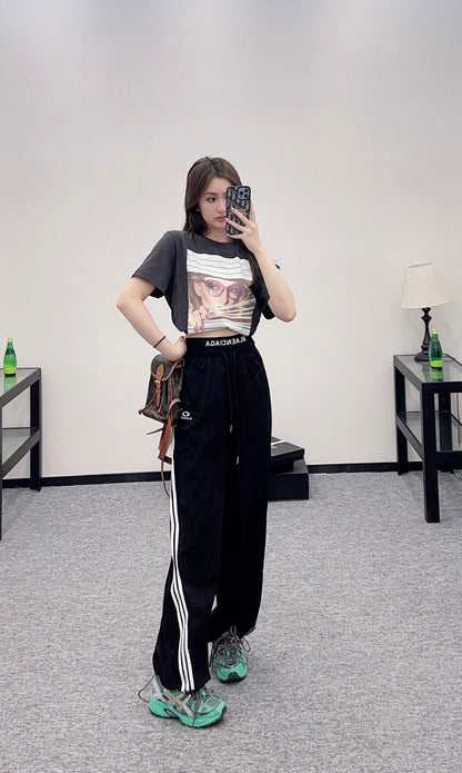 B*♥2025 new products Drawstring trousers