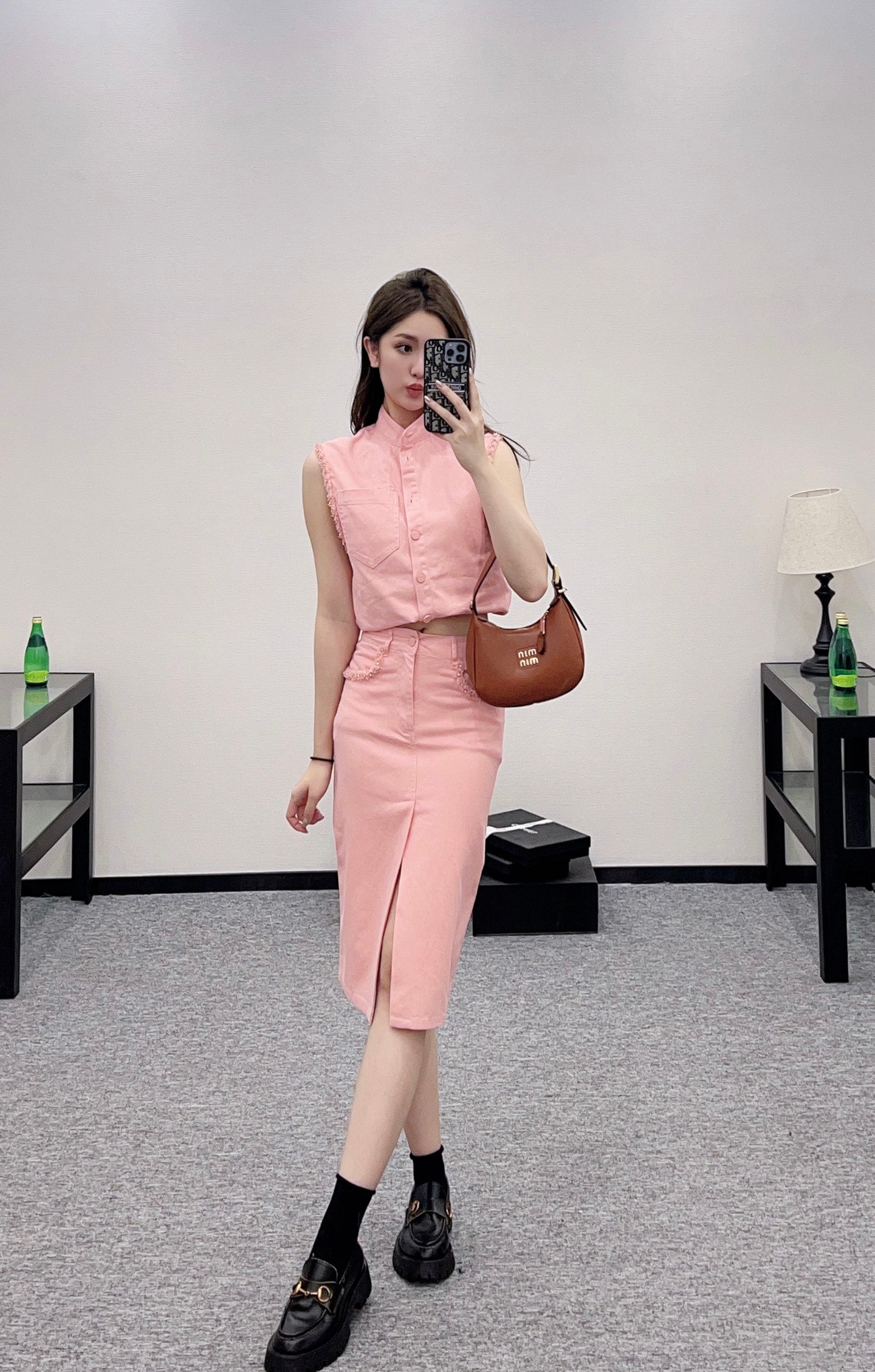 G*♥2025 new products Top and skirt set