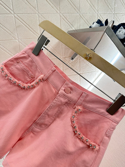 G*♥2025 new products Top and shorts set