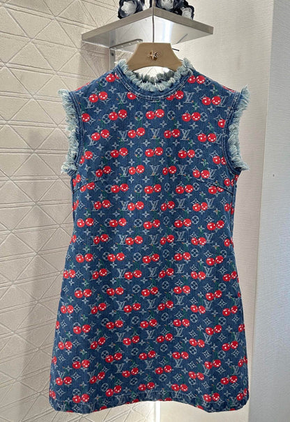 Louis*♥2025 new products Denim dress