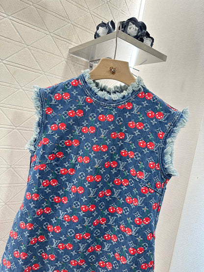Louis*♥2025 new products Denim dress