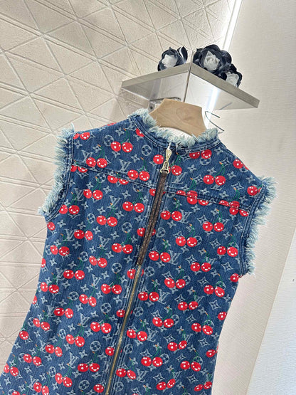 Louis*♥2025 new products Denim dress