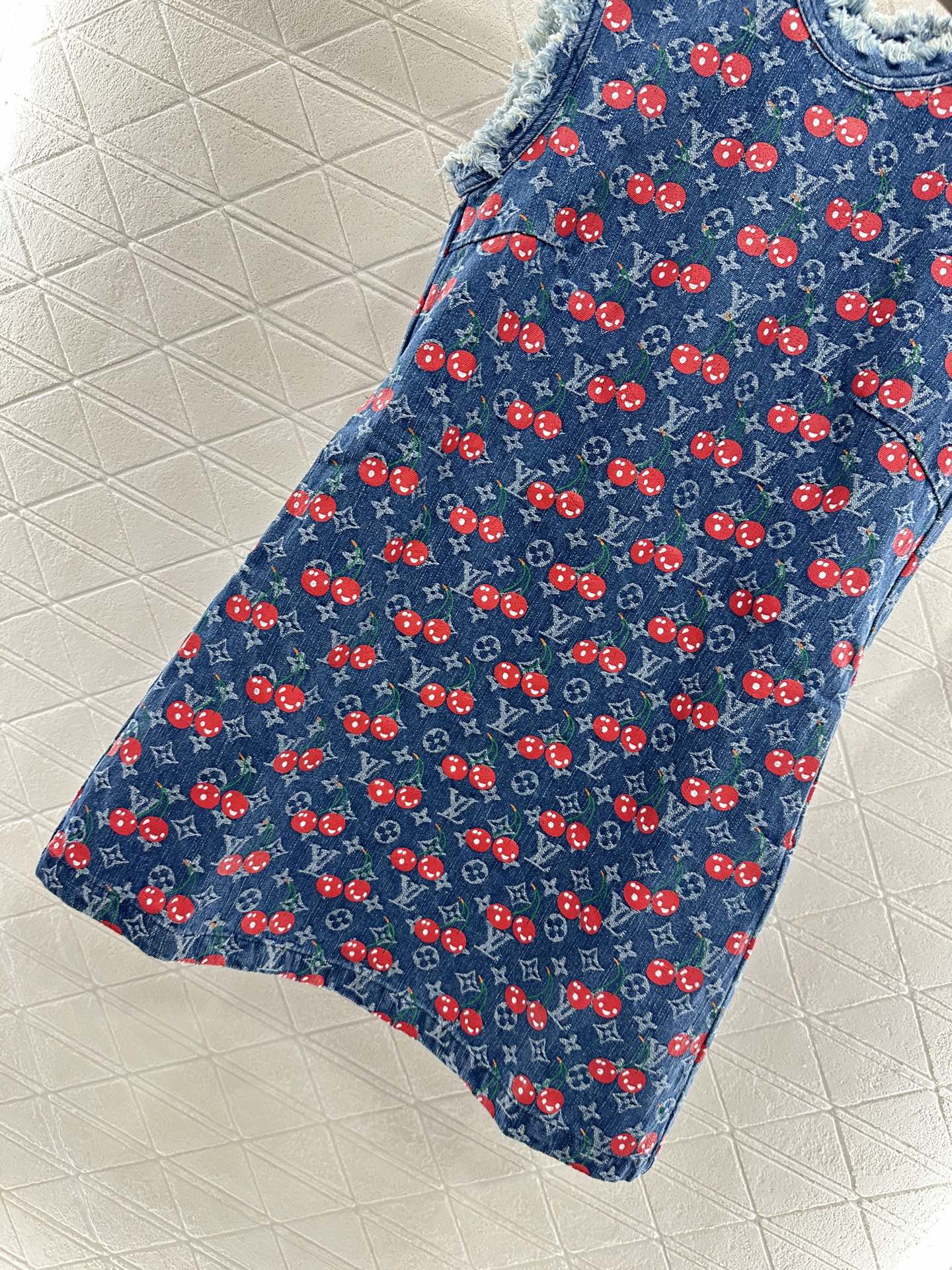 Louis*♥2025 new products Denim dress
