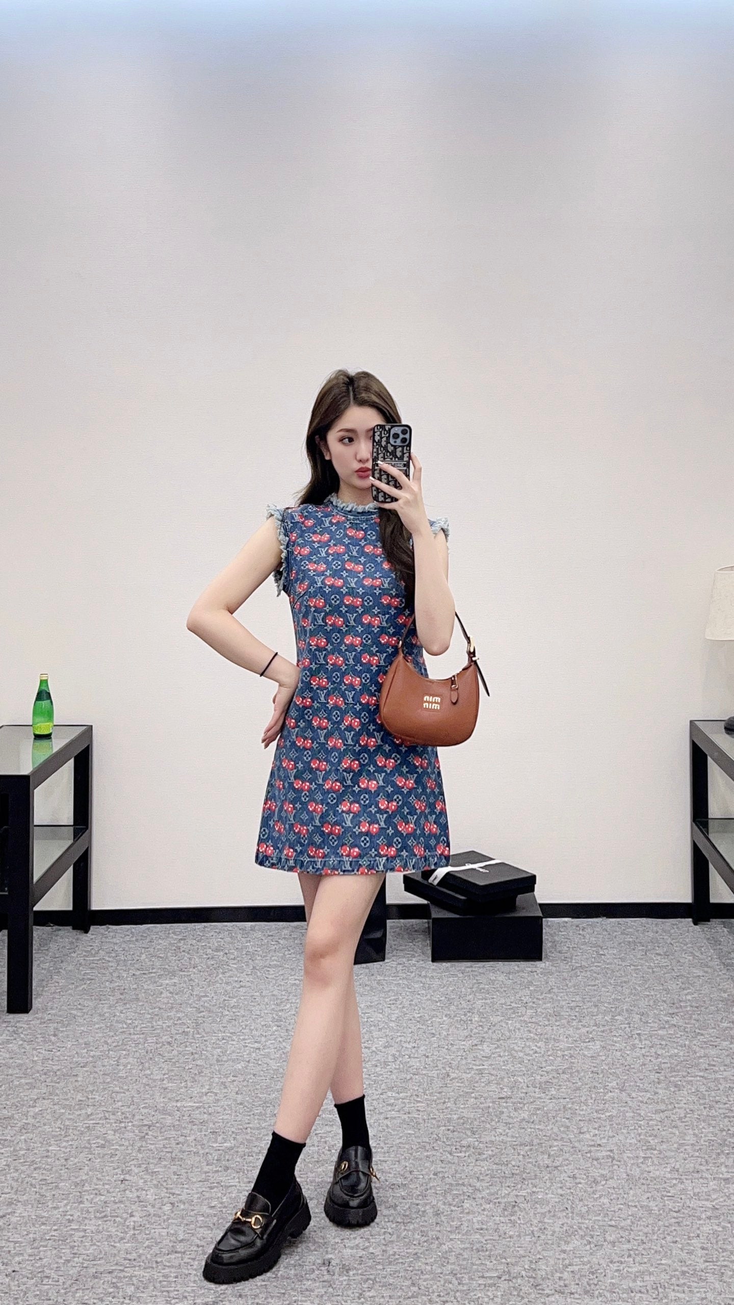 Louis*♥2025 new products Denim dress