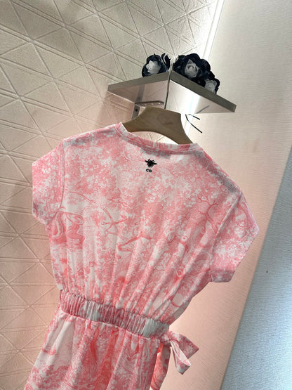 D*♥2025 new product Lace-up dress